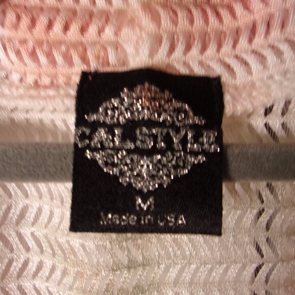 CAL STYLE Lightweight Summer Cardigan Size Medium - Picture 6 of 8